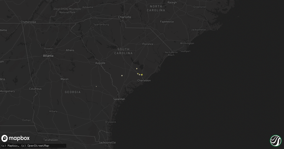 Hail map on June 5, 2021