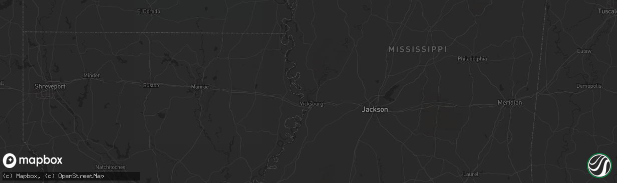 Hail map in Clinton, TN on June 5, 2023