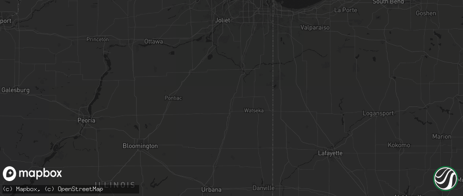 Hail map in Ashkum, IL on June 5, 2026