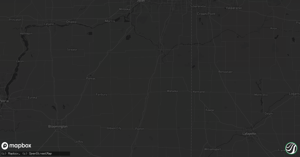 Hail map in Ashkum, IL on June 5, 2026