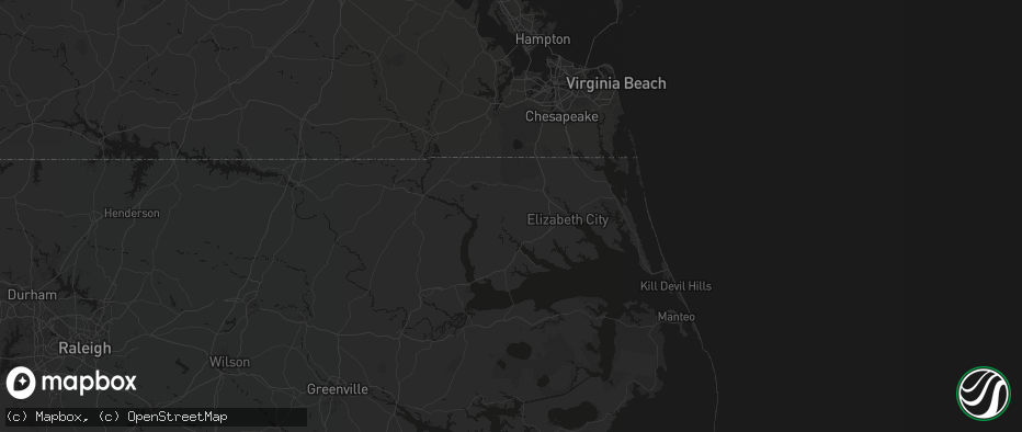 Hail map in Belvidere, NC on June 5, 2026