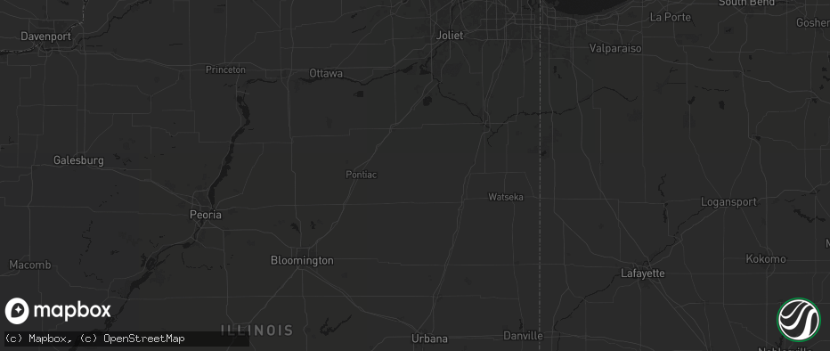 Hail map in Cullom, IL on June 5, 2026