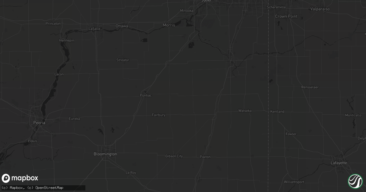 Hail map in Cullom, IL on June 5, 2026