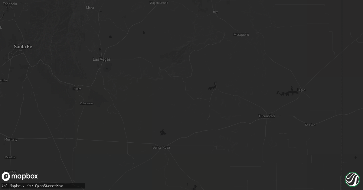 Hail map in Garita, NM on June 5, 2026