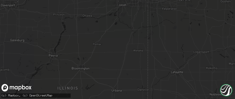 Hail map in Piper City, IL on June 5, 2026