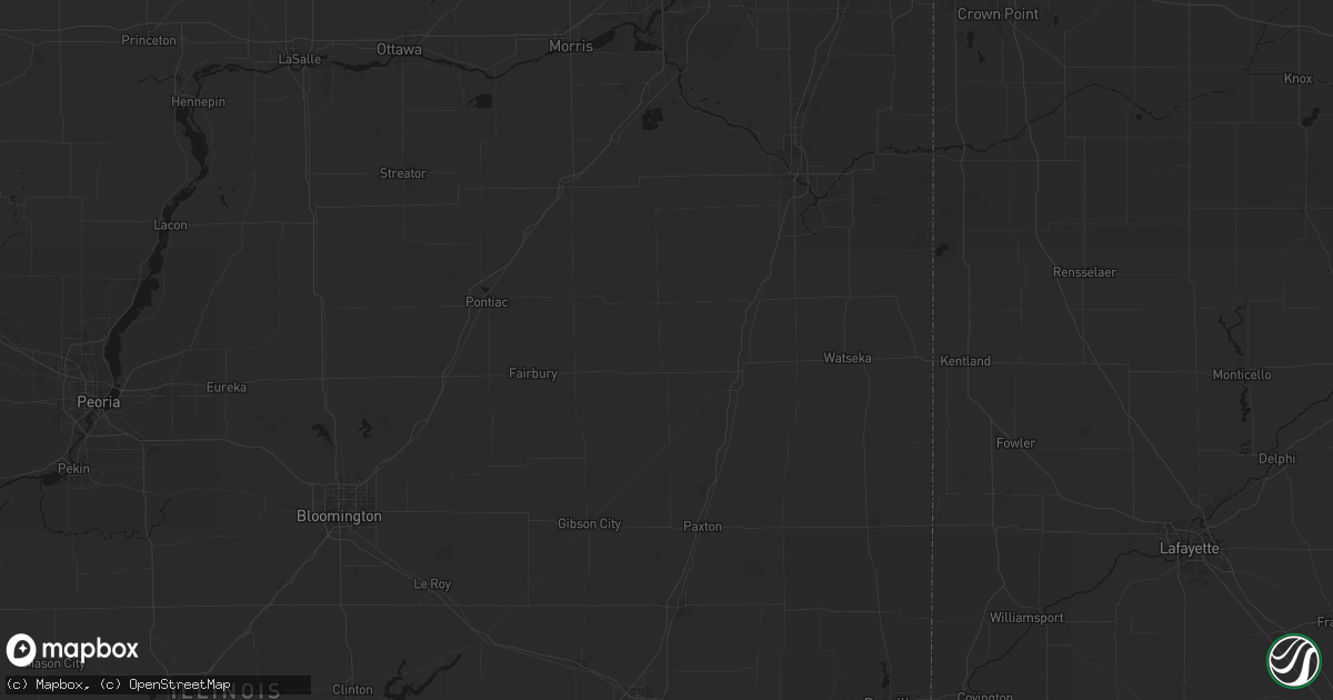 Hail map in Piper City, IL on June 5, 2026