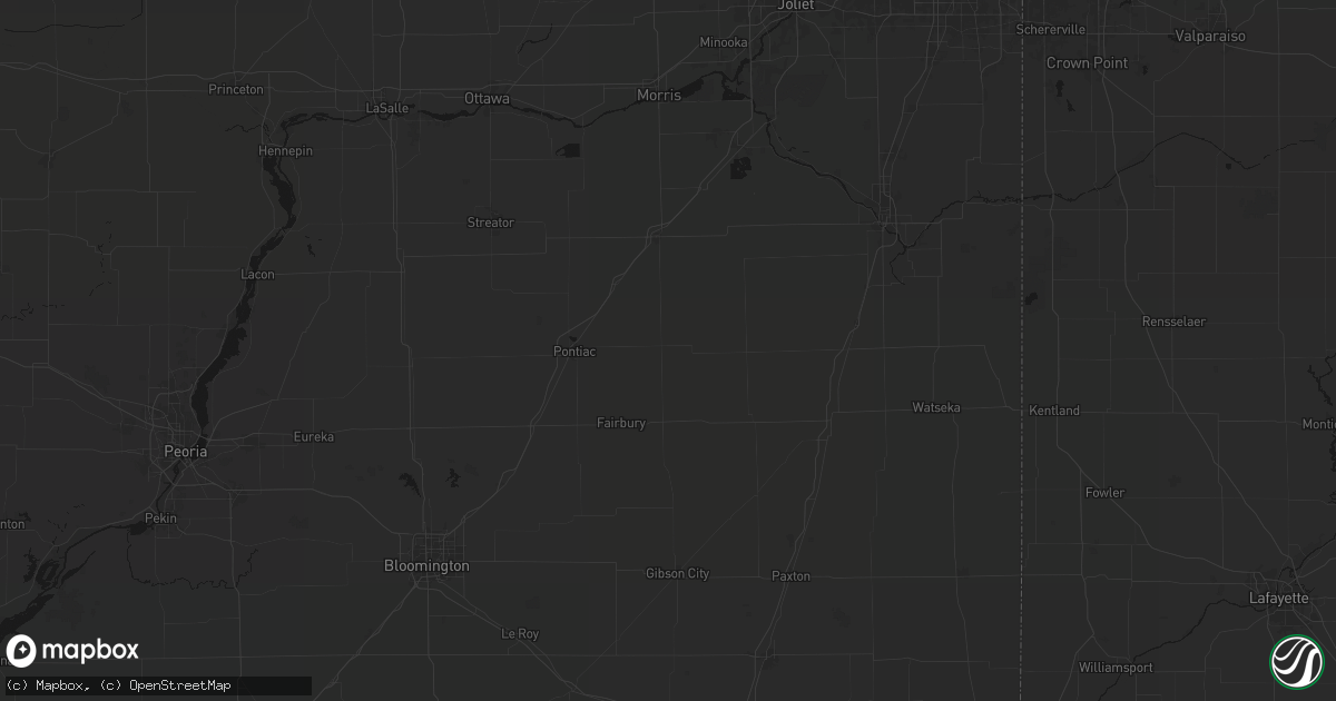 Hail map in Saunemin, IL on June 5, 2026