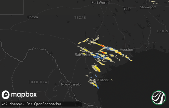 Hail map preview on 06-06-2019