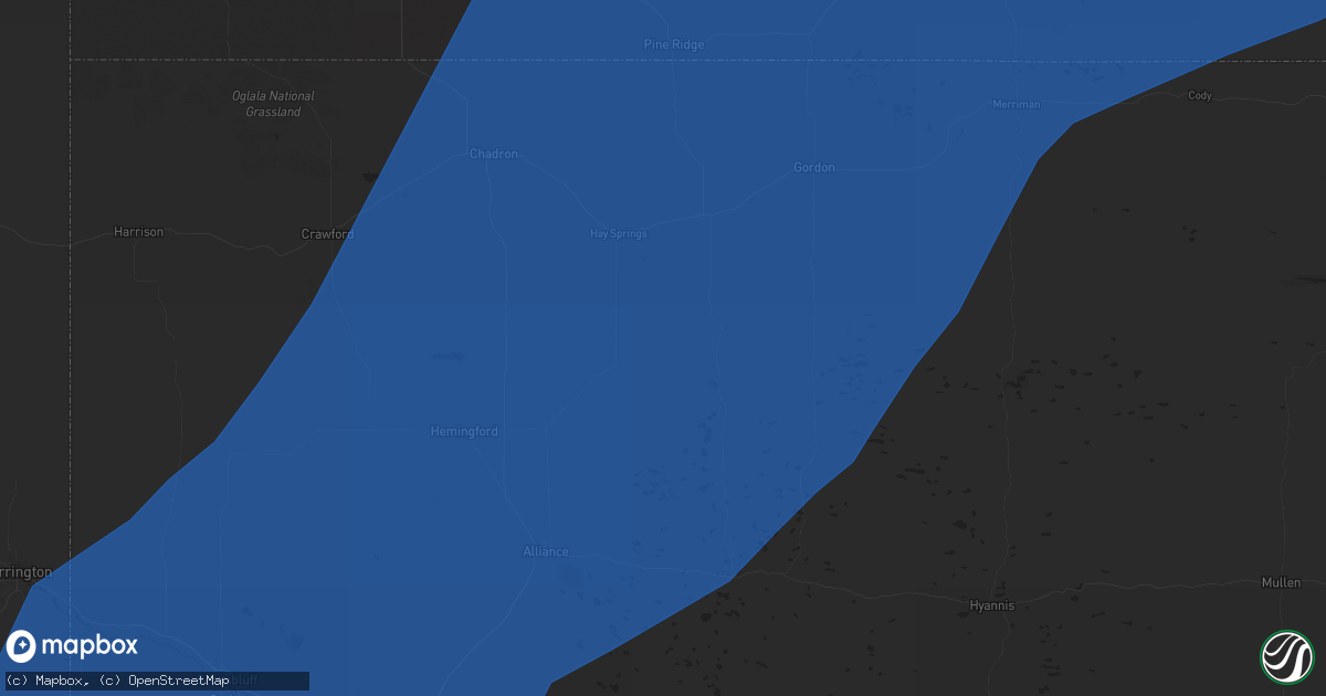 Hail map in Rapid City, SD on June 6, 2020