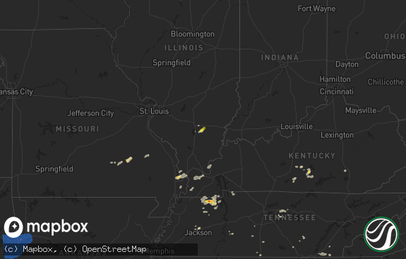 Hail map preview on 06-06-2025
