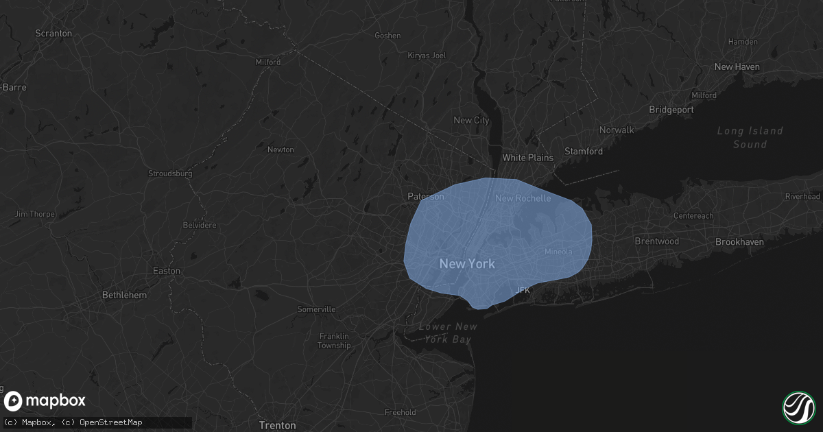 Hail map in Cedar Grove, NJ on June 6, 2026