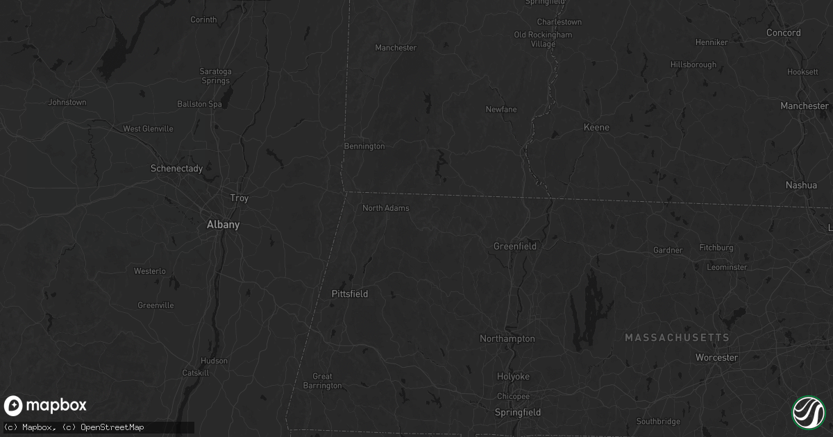 Hail map in Drury, MA on June 6, 2026