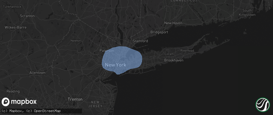 Hail map in Greenvale, NY on June 6, 2026
