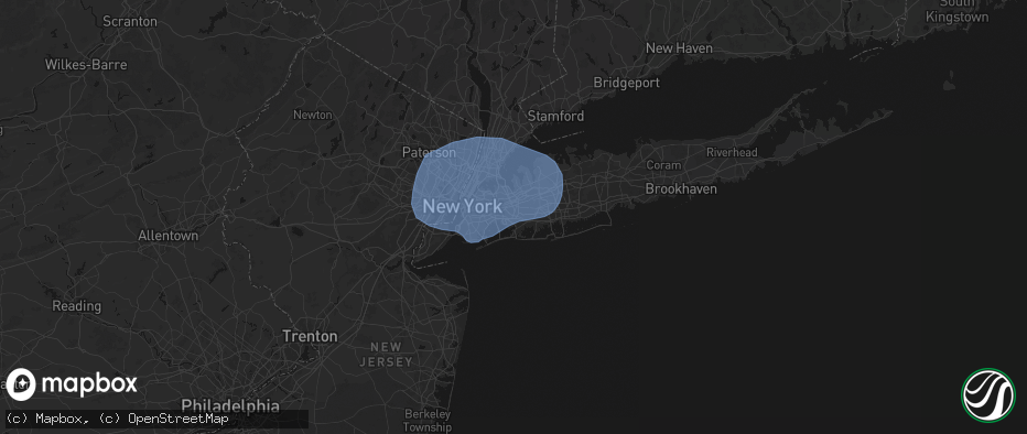 Hail map in Springfield Gardens, NY on June 6, 2026