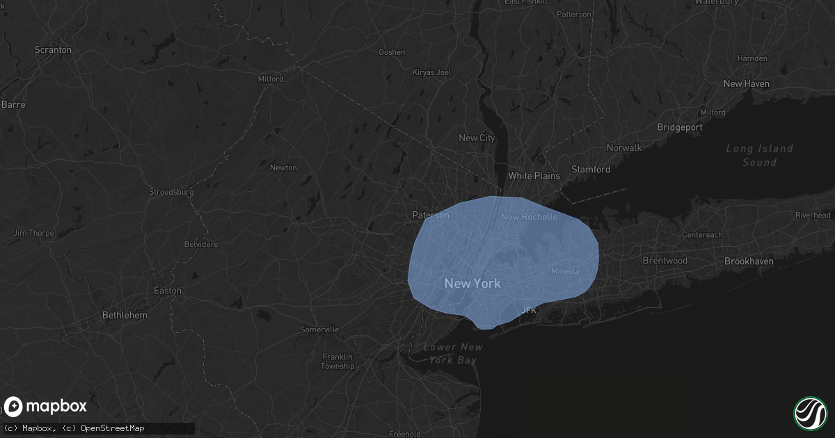Hail map in Totowa, NJ on June 6, 2026