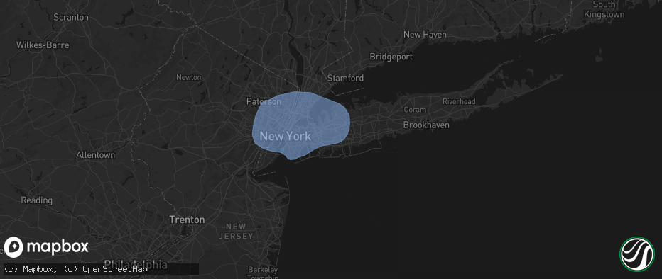 Hail map in West Hempstead, NY on June 6, 2026