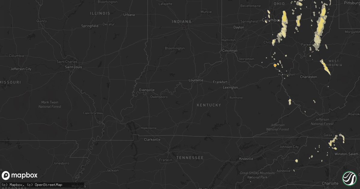 Hail map in Michigan on June 7, 2011