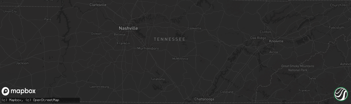 Hail map in Zanesville, OH on June 7, 2011