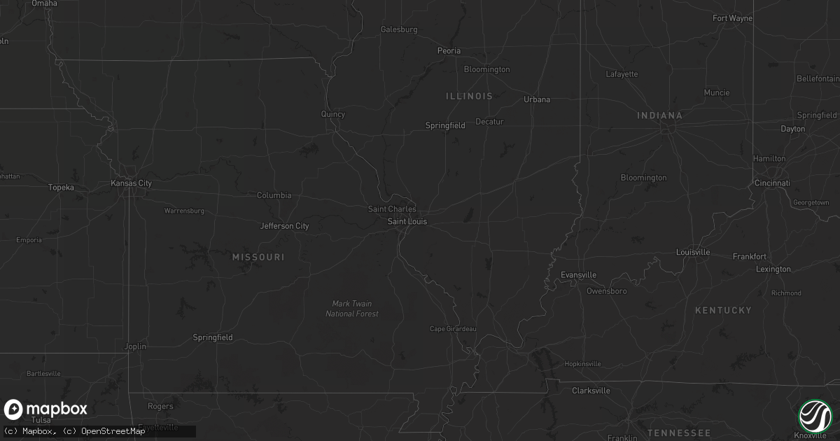 Hail map in New Jersey on June 7, 2012