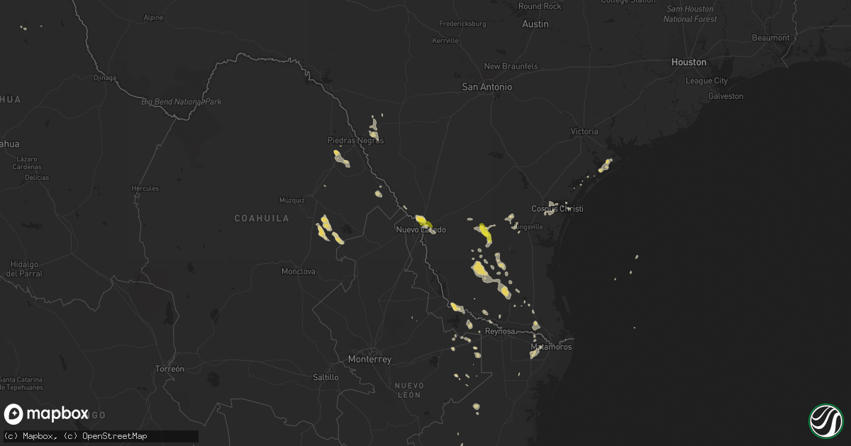 Hail map on June 7, 2013