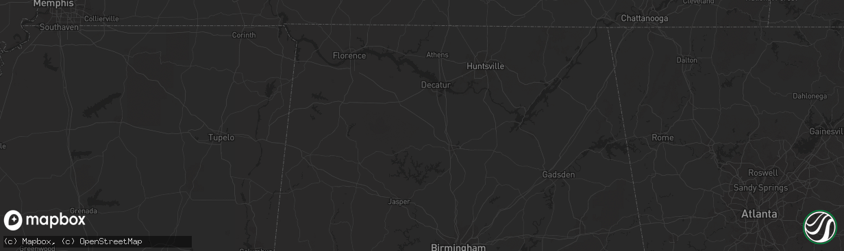 Hail map in Selbyville, DE on June 8, 2023