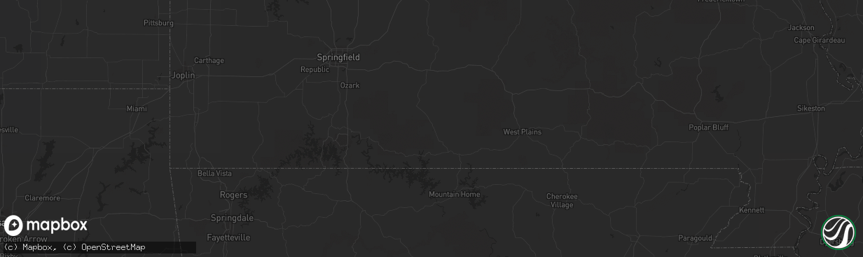 Hail map in Alexandria, KY on June 10, 2011