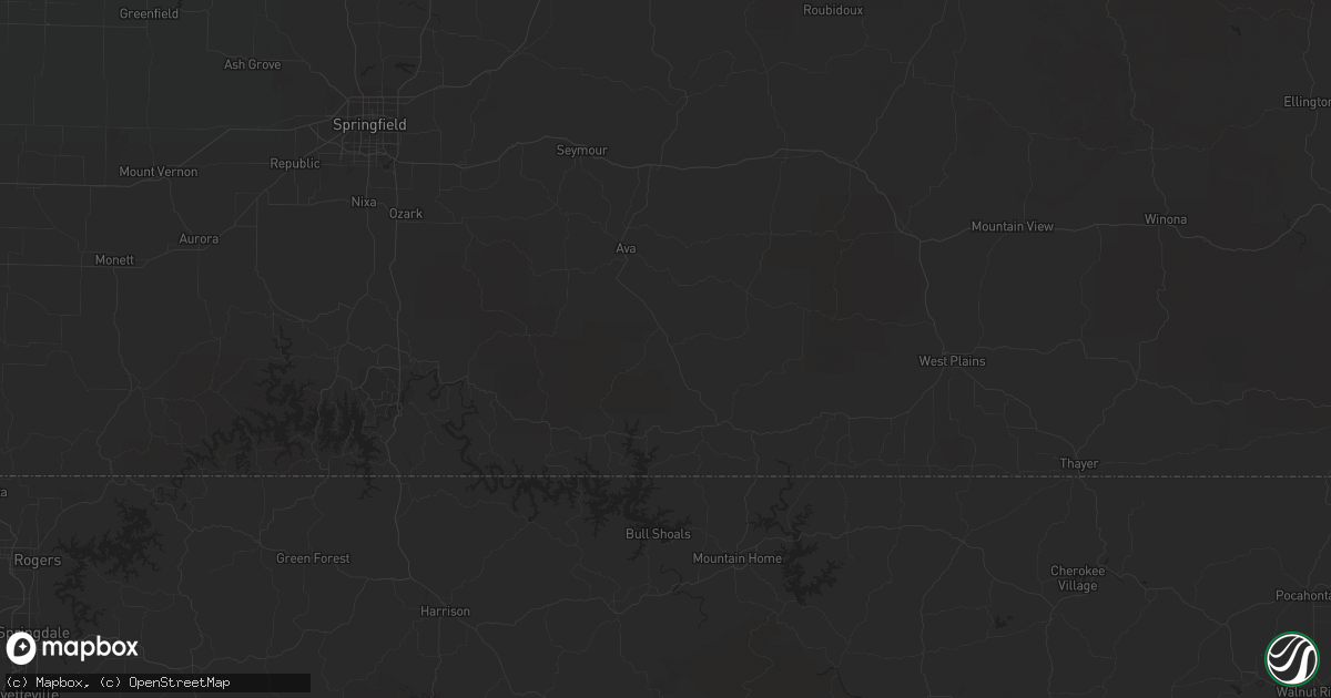 Hail map in Saint Louis, MO on June 10, 2011