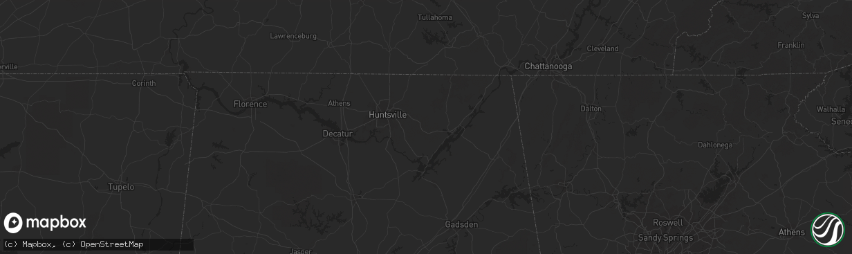 Hail map in Dover, NJ on June 10, 2012