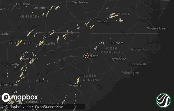 Hail map preview on 06-10-2014