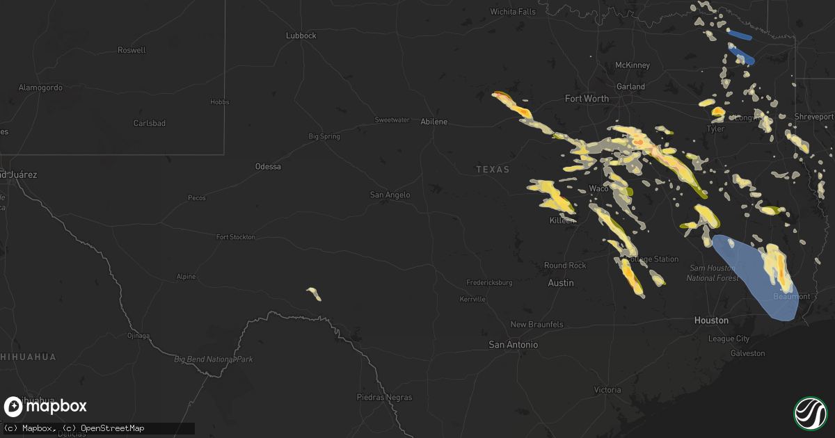 Hail Map In Texas On June 10, 2023 - HailTrace