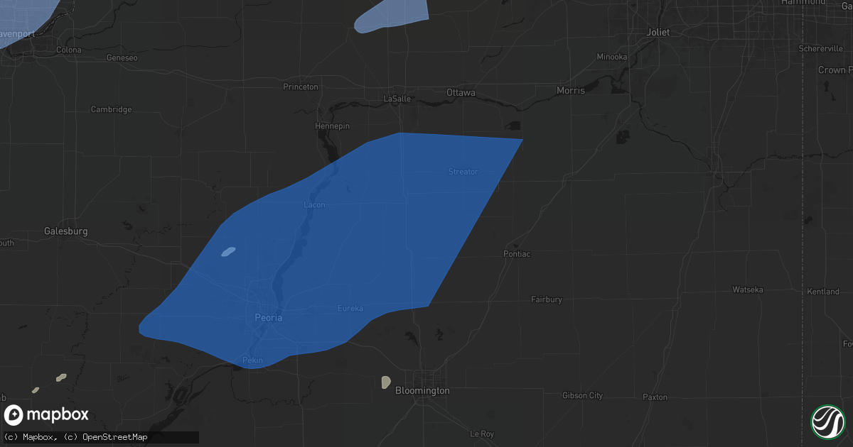 Hail map in Dana, IL on June 10, 2026