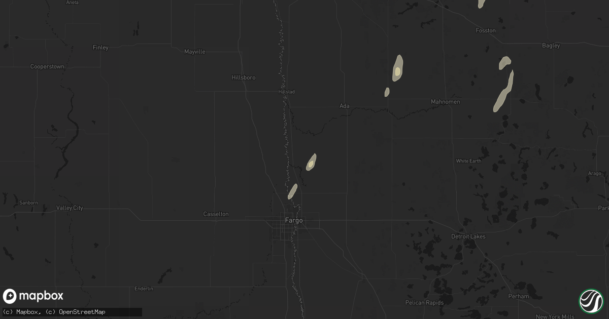 Hail map in Georgetown, MN on June 10, 2026