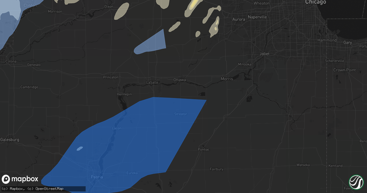 Hail map in Grand Ridge, IL on June 10, 2026