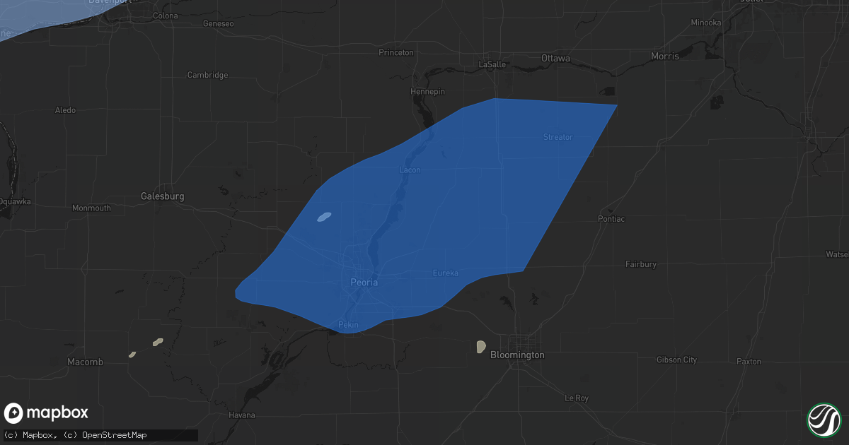 Hail map in Lowpoint, IL on June 10, 2026