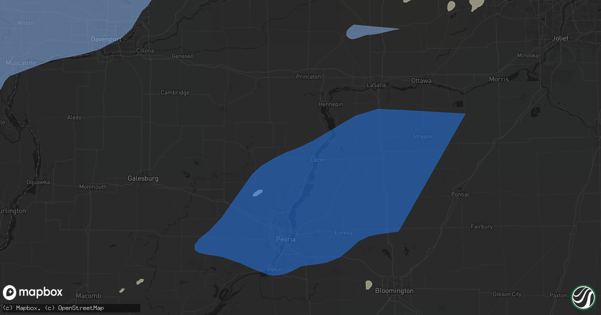 Hail map in Sparland, IL on June 10, 2026