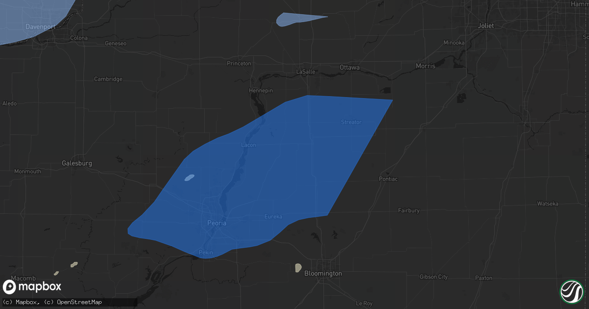 Hail map in Toluca, IL on June 10, 2026