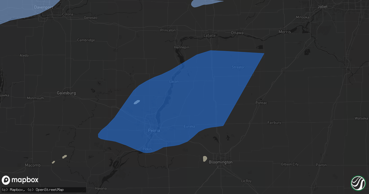 Hail map in Washburn, IL on June 10, 2026