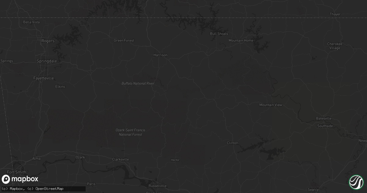 Hail map in Jamestown, TN on June 11, 2023