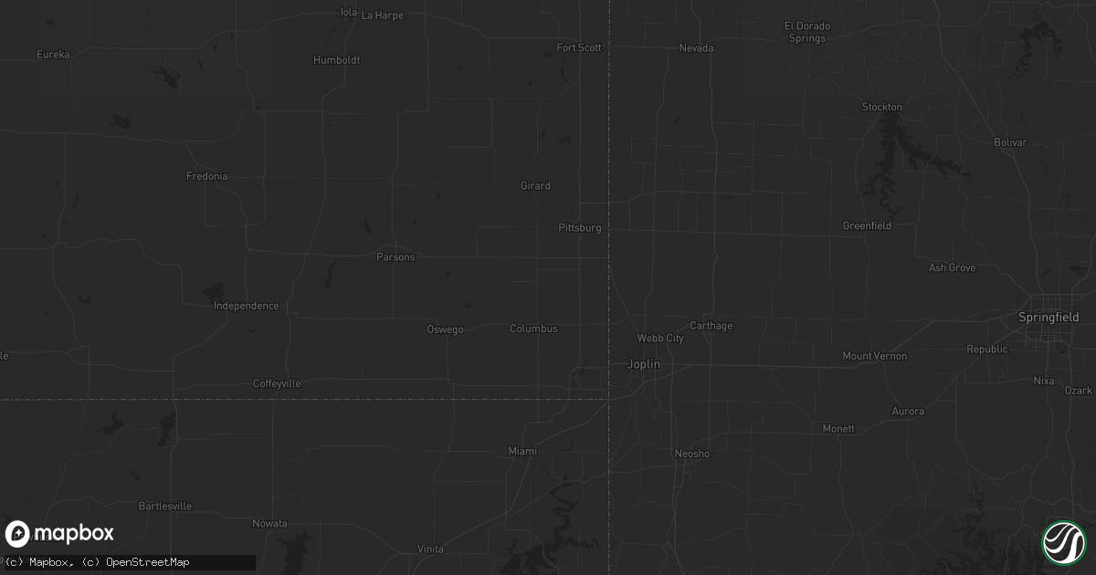 Hail map in Liberty, KY on June 11, 2023