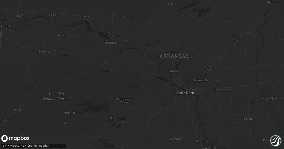 Hail map in Sandersville, GA on June 11, 2023