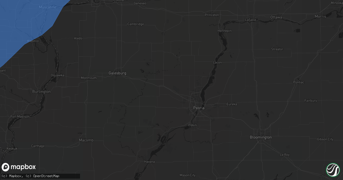 Hail map in Brimfield, IL on June 11, 2026