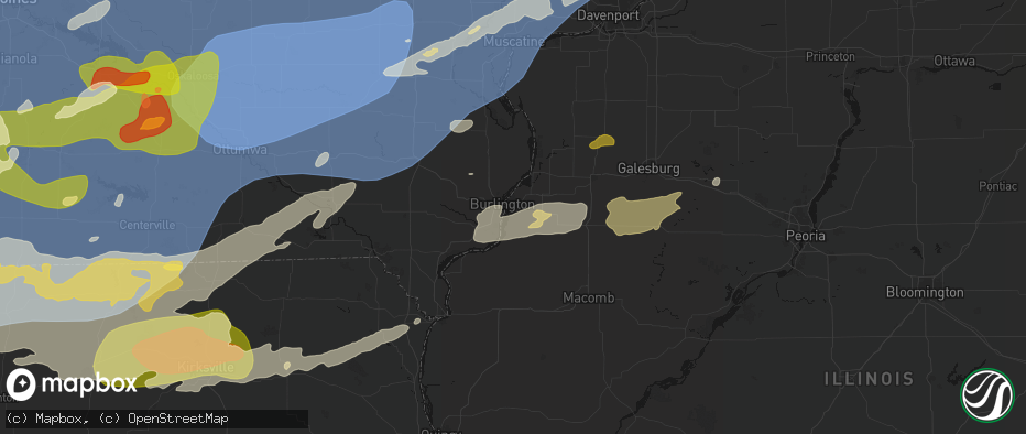 Hail map in Carman, IL on June 11, 2026