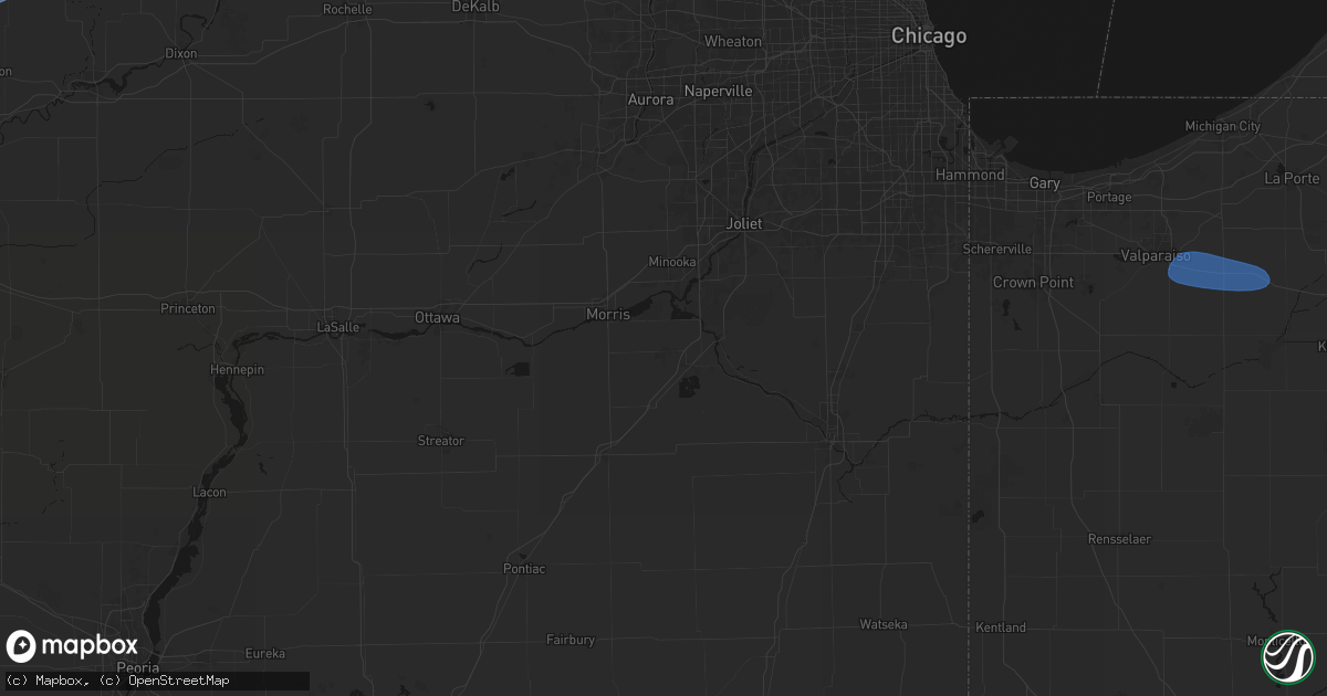 Hail map in Coal City, IL on June 11, 2026
