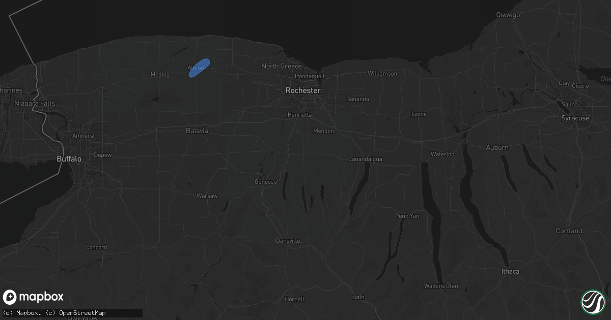 Hail map in Lima, NY on June 11, 2026