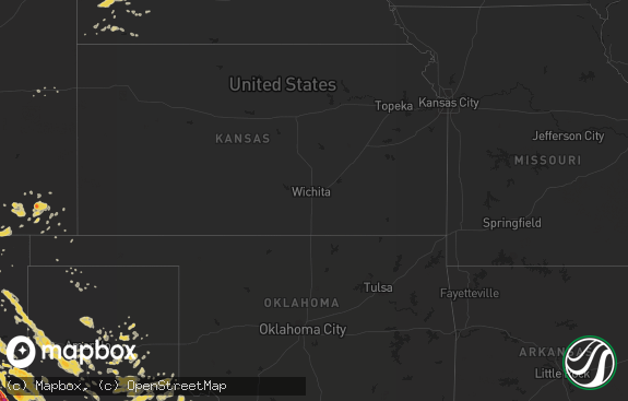 Hail map preview on 06-12-2012