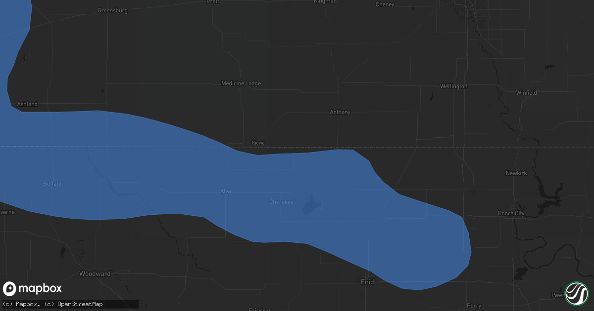 Hail map in Amorita, OK on June 12, 2026