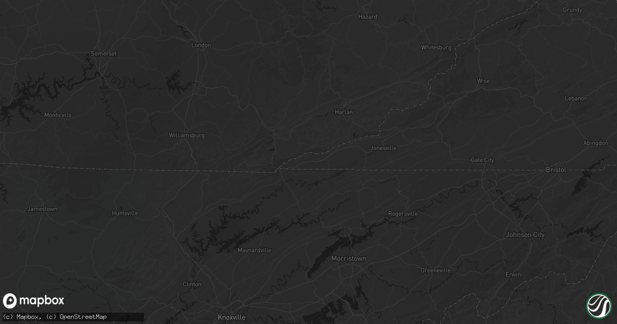Hail map in Ewing, VA on June 12, 2026