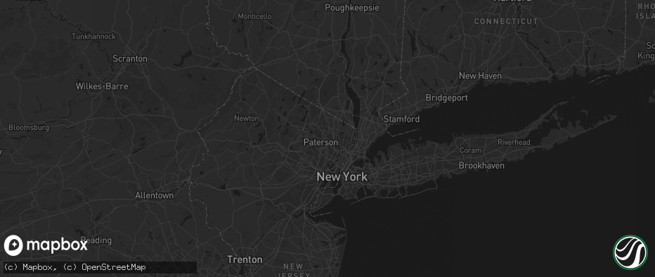 Hail map in Fair Lawn, NJ on June 12, 2026