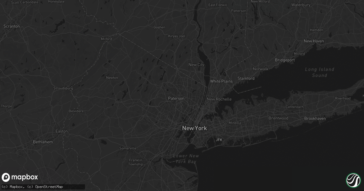 Hail map in Fair Lawn, NJ on June 12, 2026