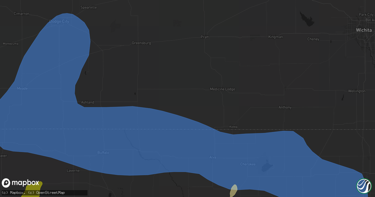 Hail map in Lake City, KS on June 12, 2026
